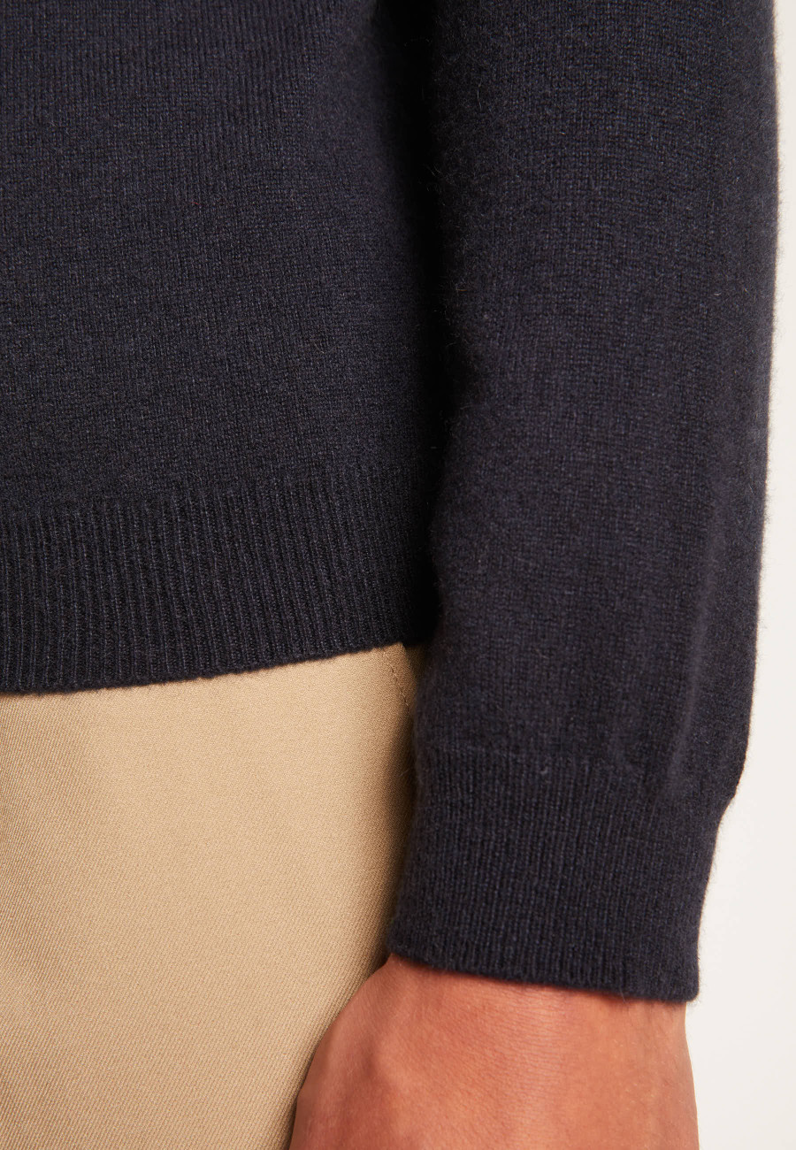 Suéter de cashmere com gola alta - Bruno