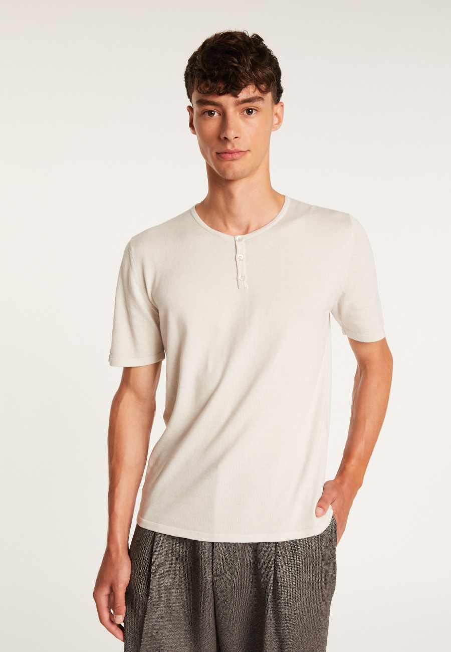 Camiseta Cashmere Cotton Gola - Haruni