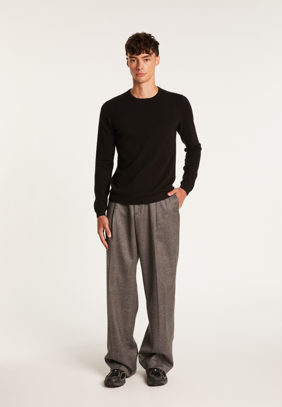 Round-neck cashmere jumper - Evain