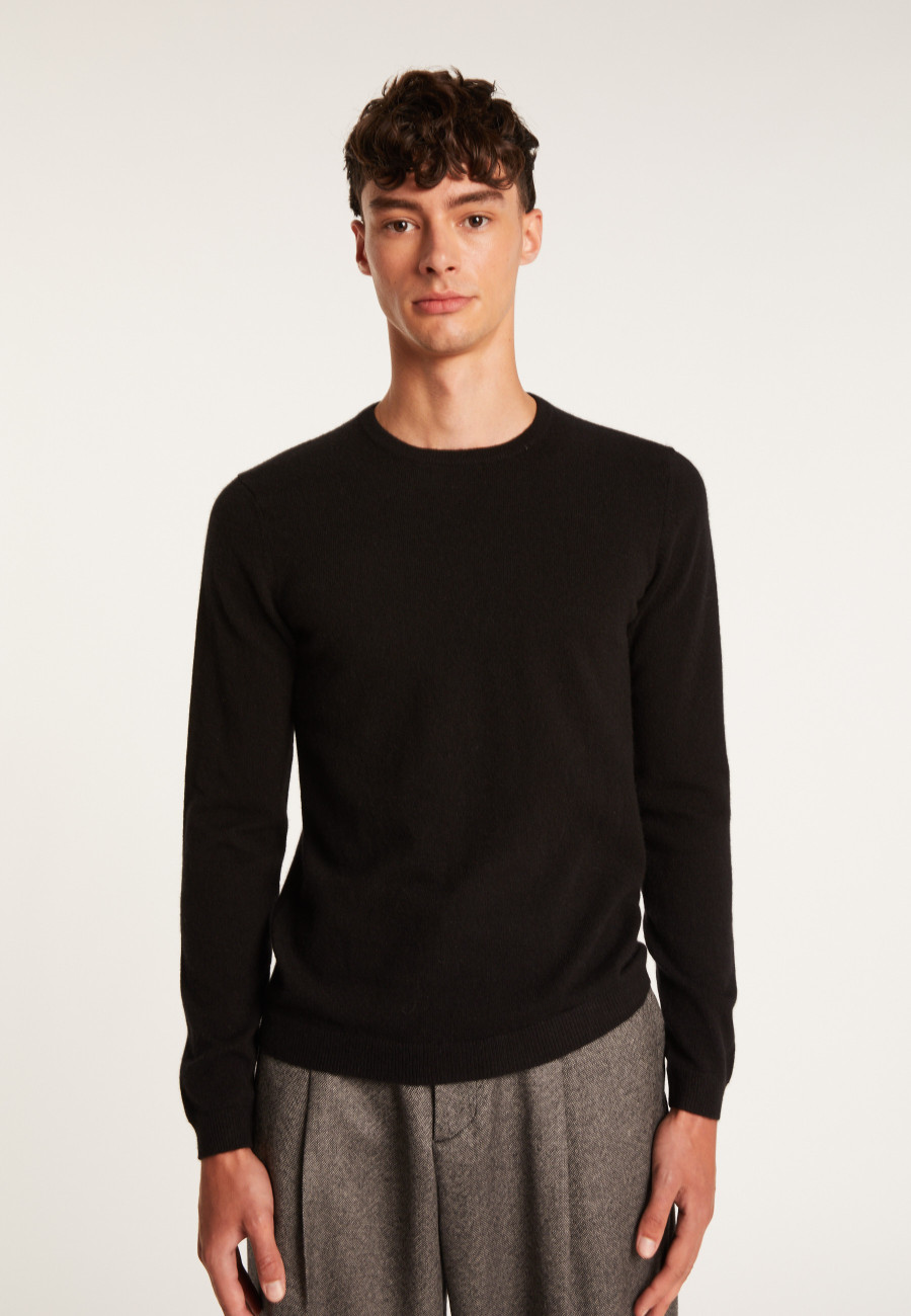 Round-neck cashmere jumper - Evain