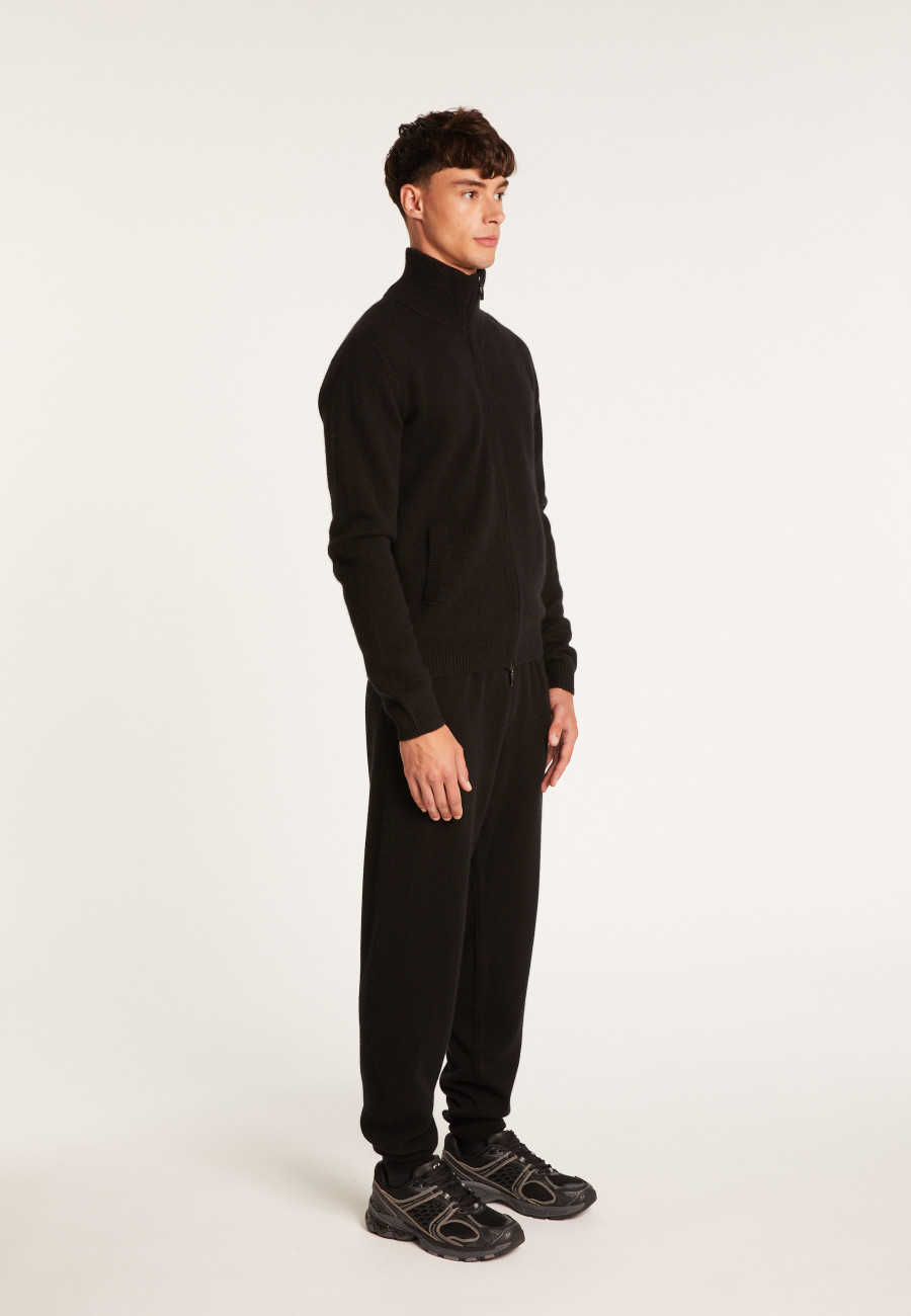 Cardigan de cashmere com zíper e 4 camadas - Balthazar