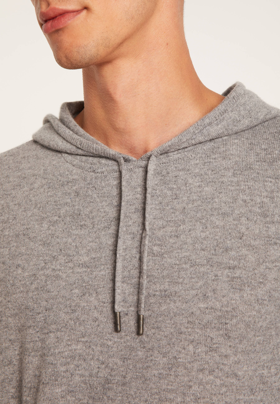 Moletom com capuz de cashmere - Badwin
