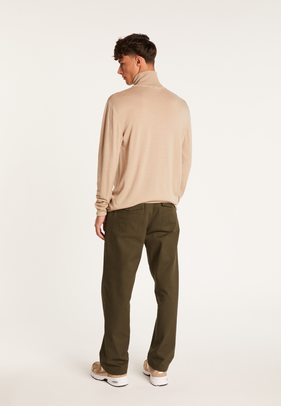 Wool turtleneck sweater - Enzo