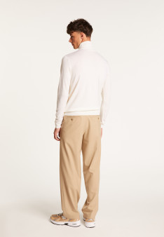 Pull col roulé en laine - Berry