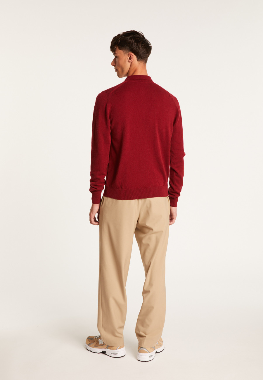 Cashmere polo neck sweater - Emerson