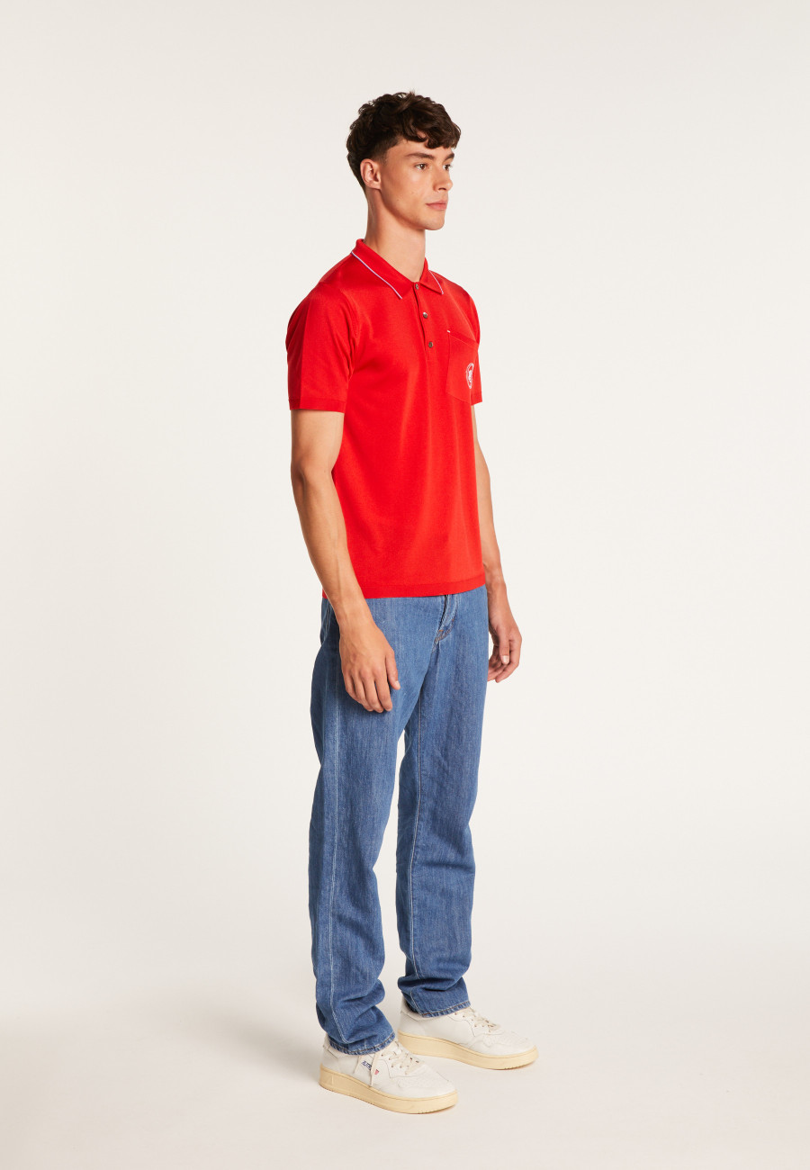 Camisa Polo em Fio Leve - Oxmo Puccino