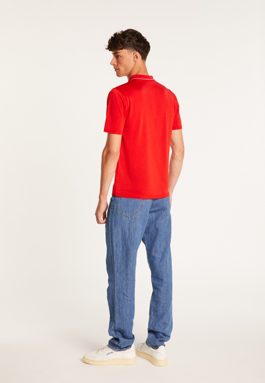 Camisa Polo em Fio Leve - Oxmo Puccino