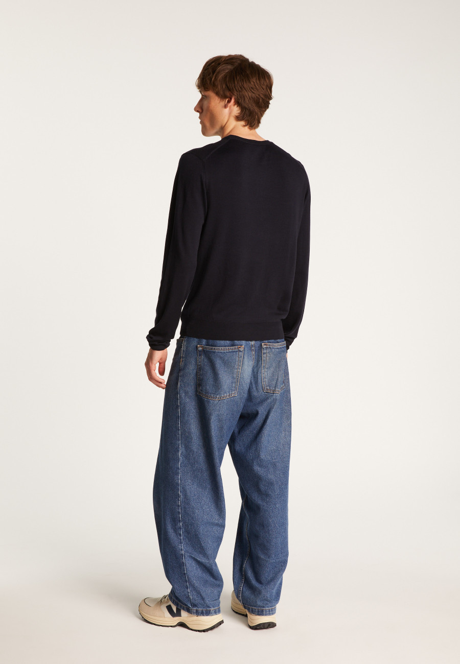 Merino Wool Crewneck Sweater - Eddie