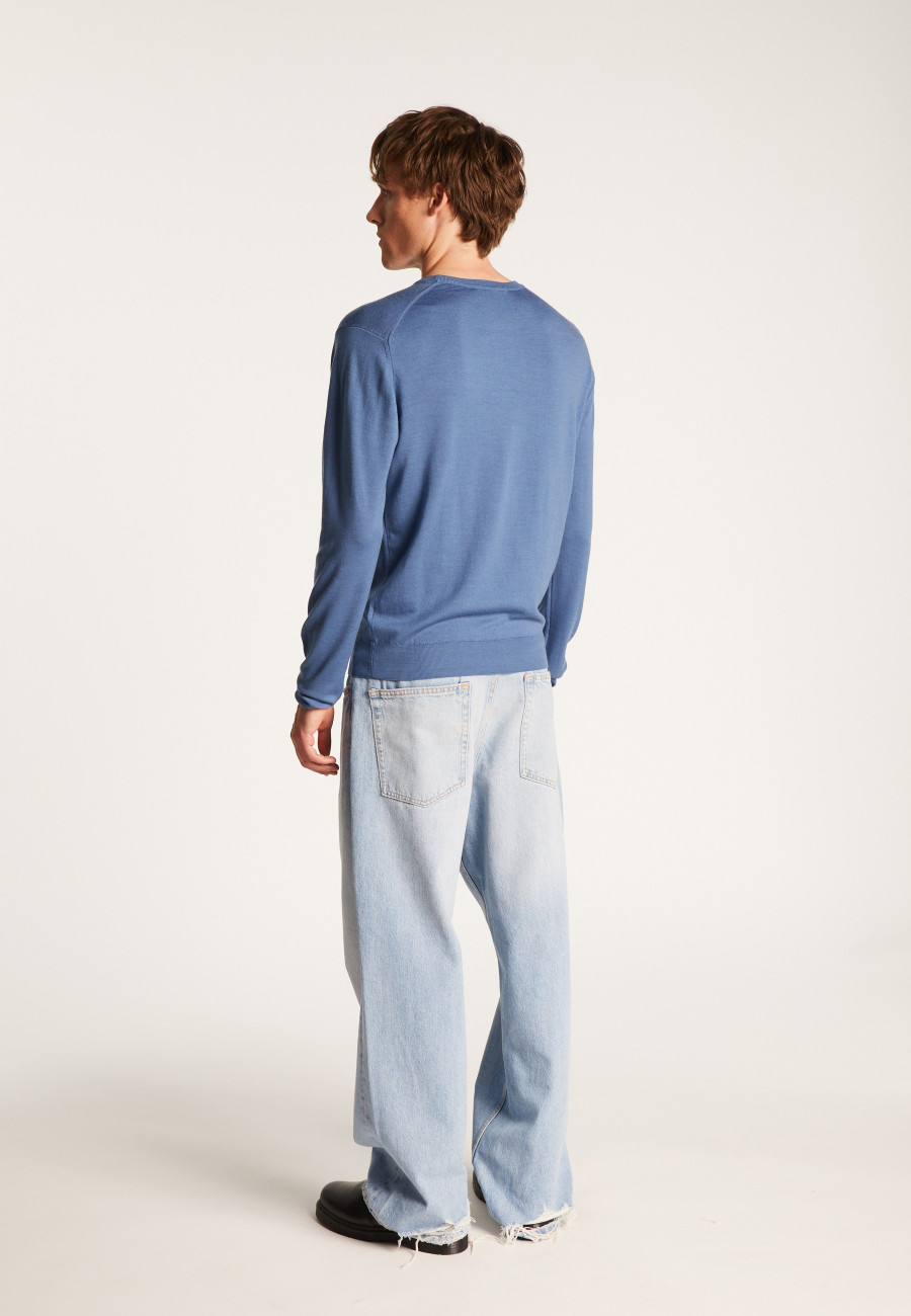 Merino Wool Crewneck Sweater - Eddie