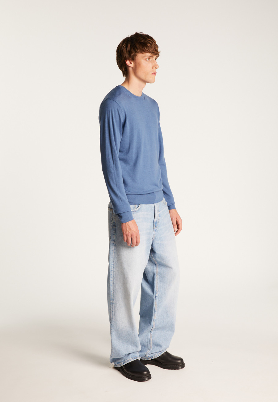 Merino Wool Crewneck Sweater - Eddie