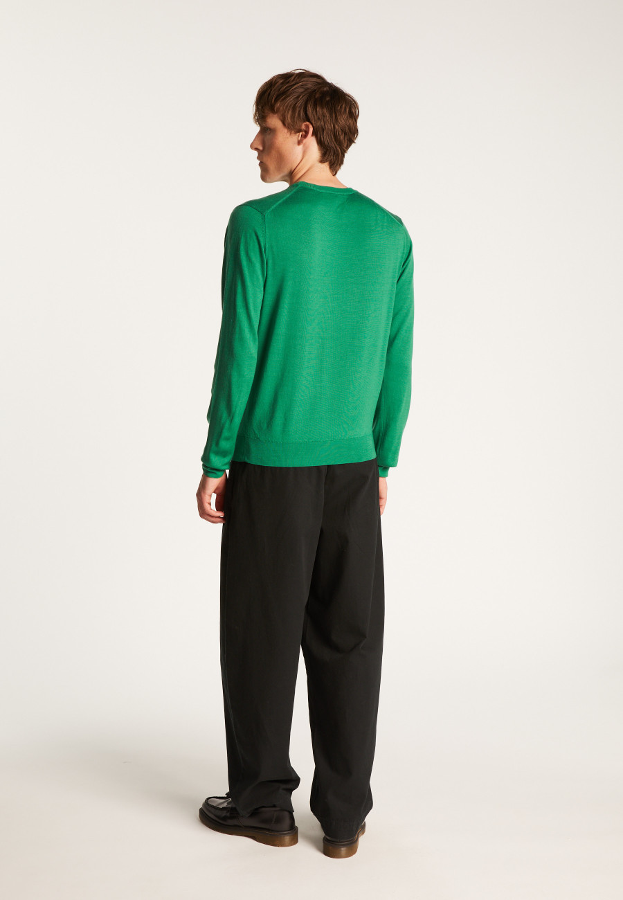 Merino Wool Crewneck Sweater - Eddie
