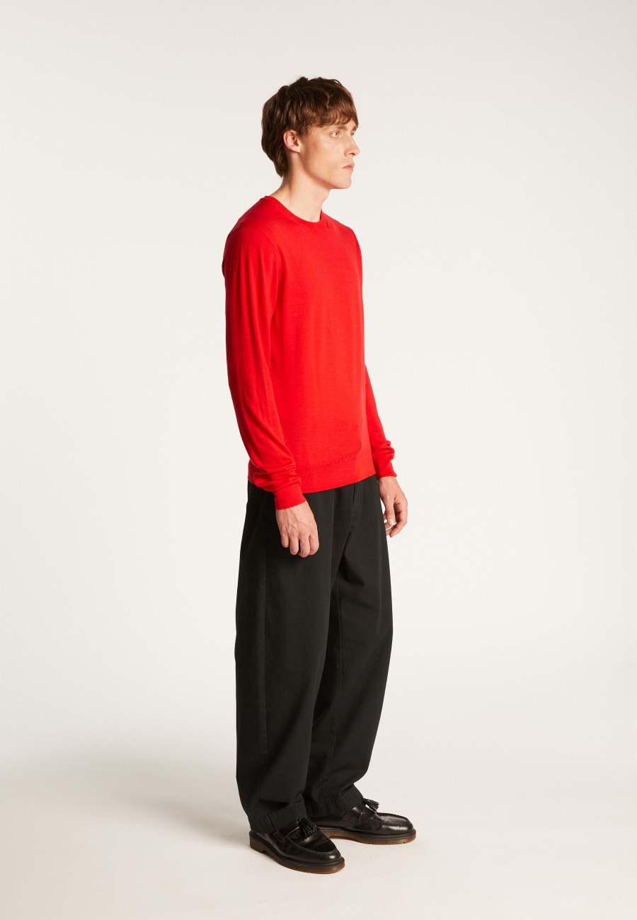 Merino Wool Crewneck Sweater - Eddie
