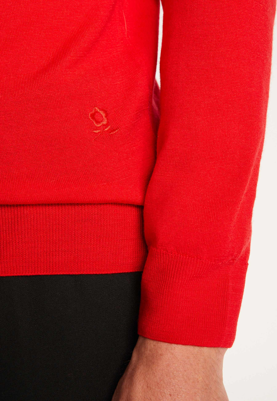 Suéter de gola alta em lã merino - Enzo