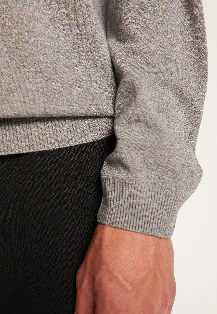 Camisa polo de mistura de lã - Thibaud