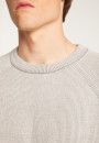 Pull col rond en laine velours  - Tino