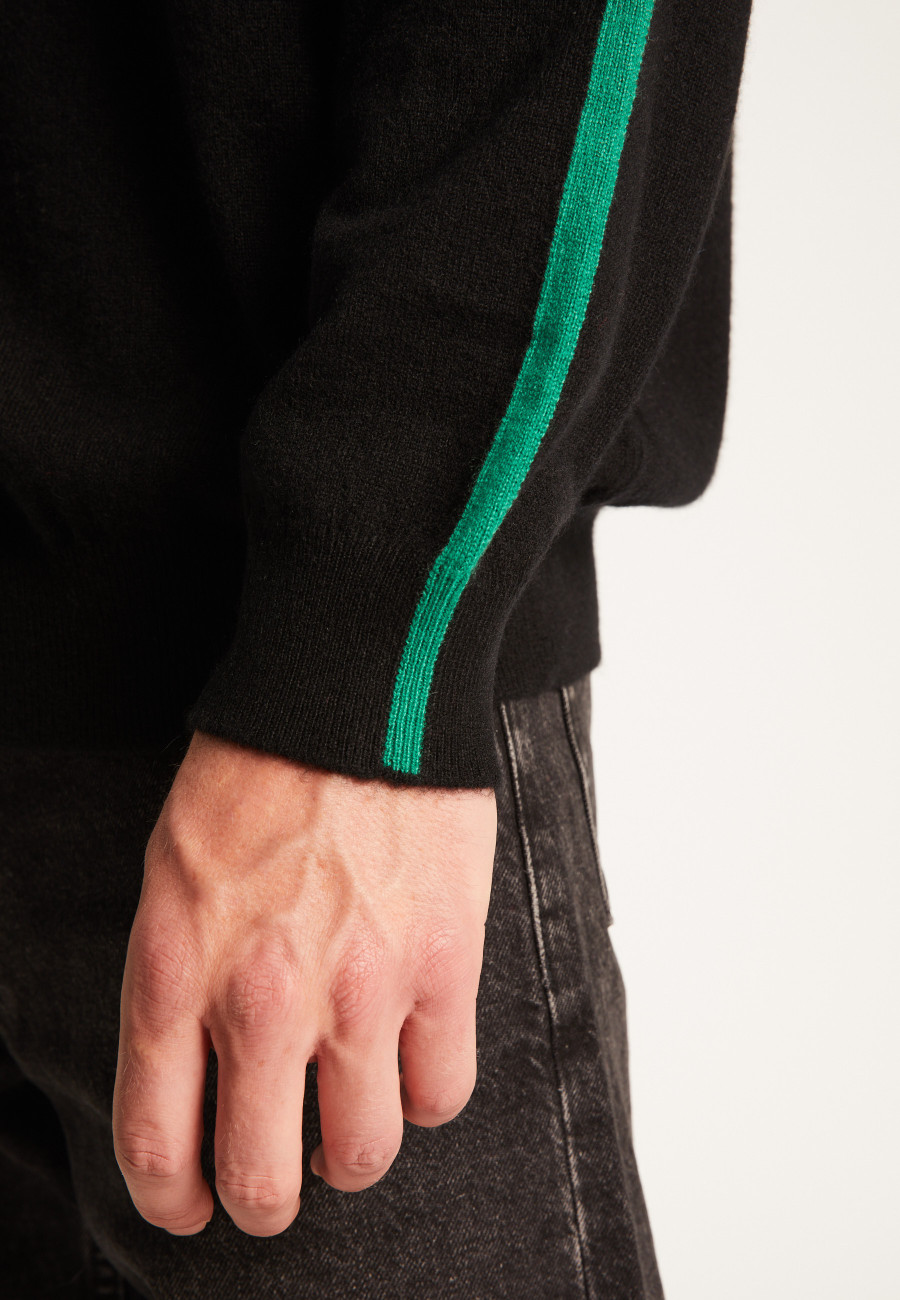 Suéter de cashmere com gola redonda - Tauled