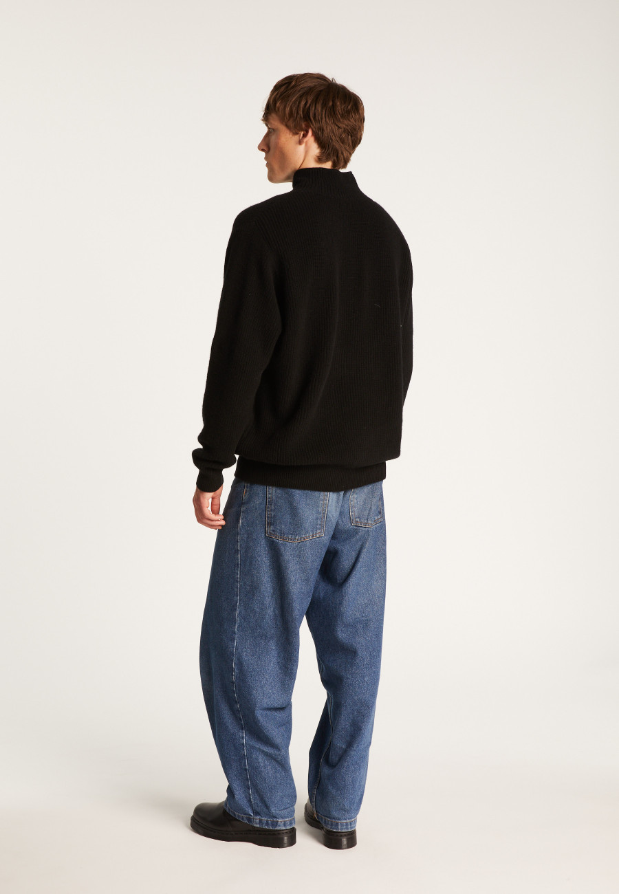 Suéter Trucker de Lã Merino com Corte Solto - Tahoe