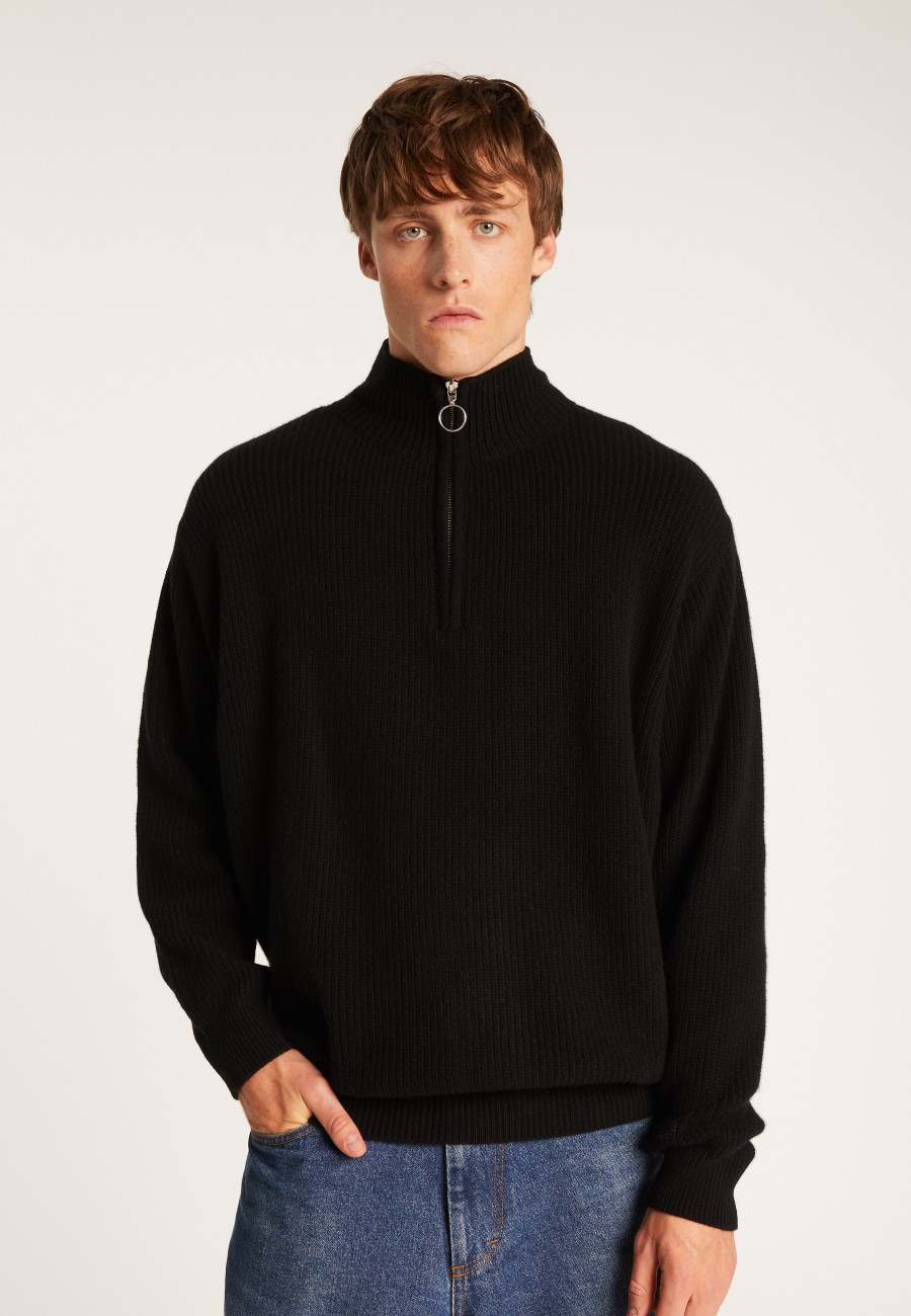 Suéter Trucker de Lã Merino com Corte Solto - Tahoe