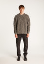 Pull col rond en mohair  - Tex