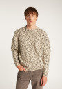 Pull col rond en mohair  - Tex