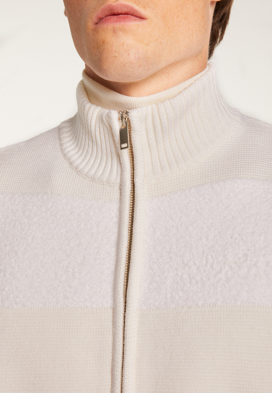 Jaqueta sem mangas de lã merino - Teddy