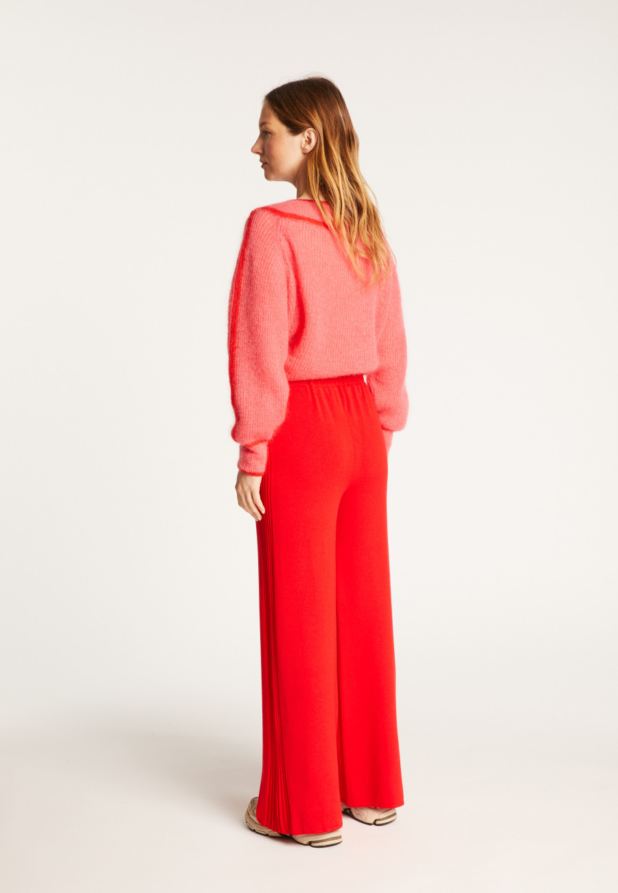 Calças de mistura de lã - Rebecca