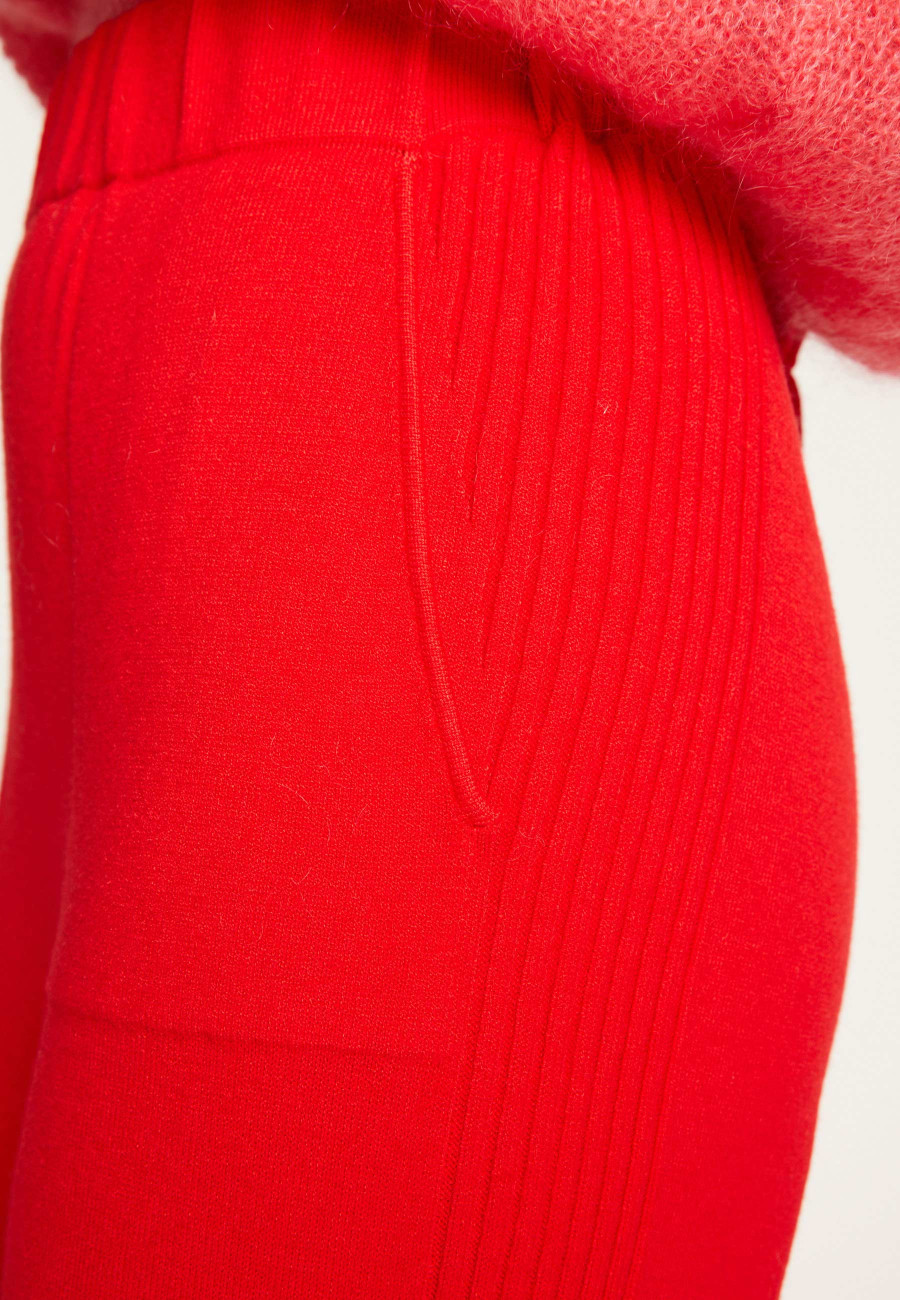 Calças de mistura de lã - Rebecca