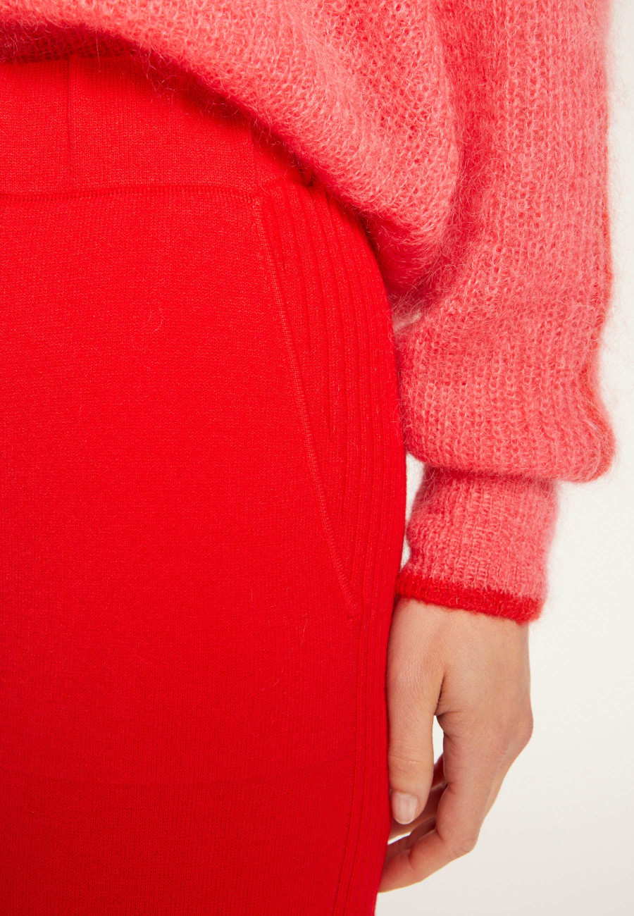 Calças de mistura de lã - Rebecca