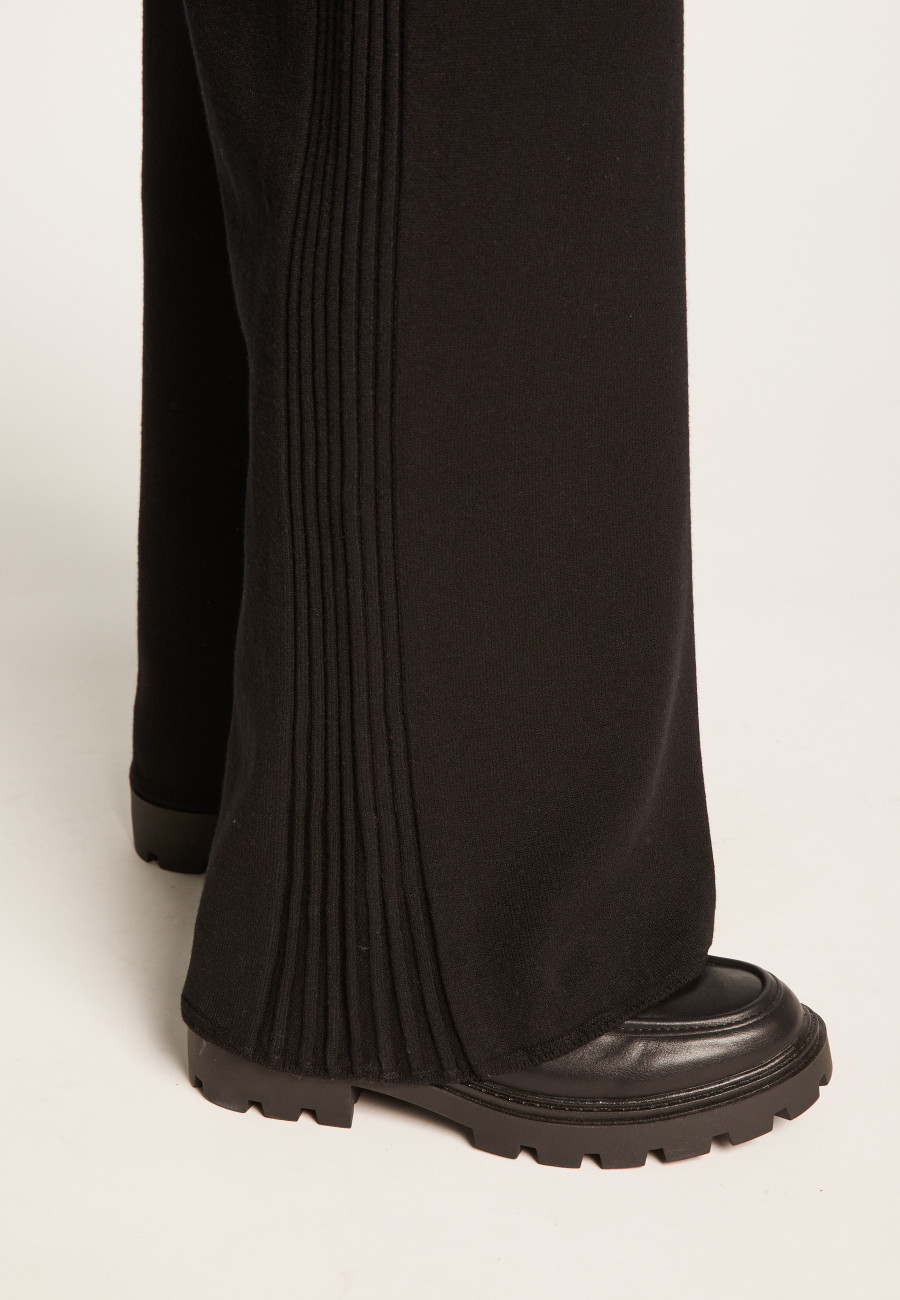 Calças de mistura de lã - Rebecca