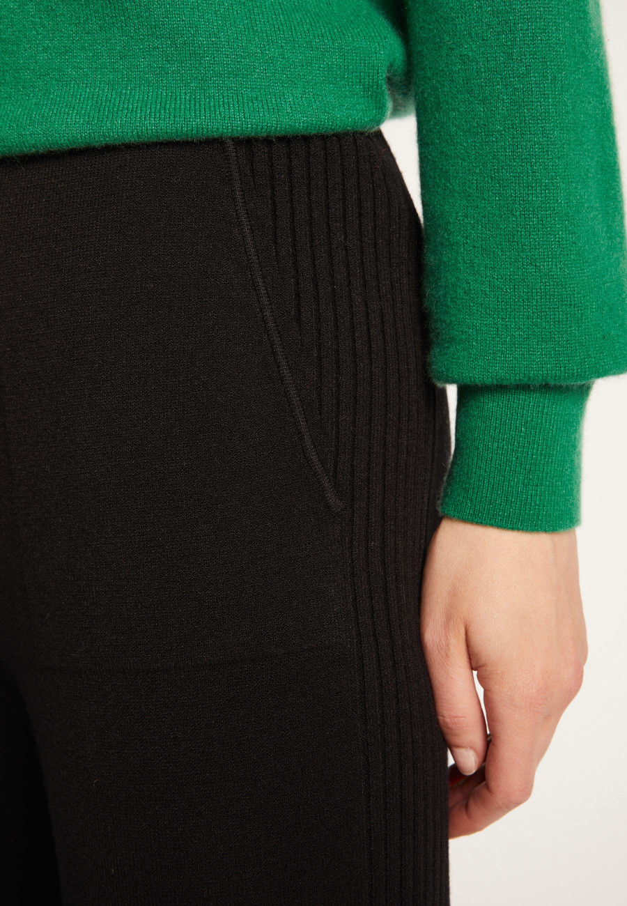 Calças de mistura de lã - Rebecca