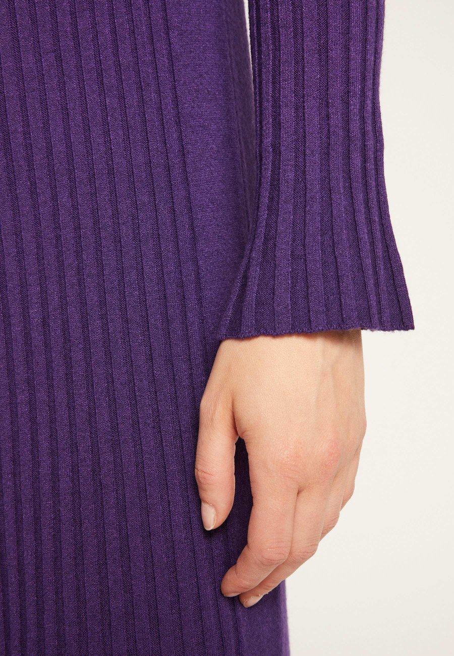 Vestido longo de lã mista - Renata