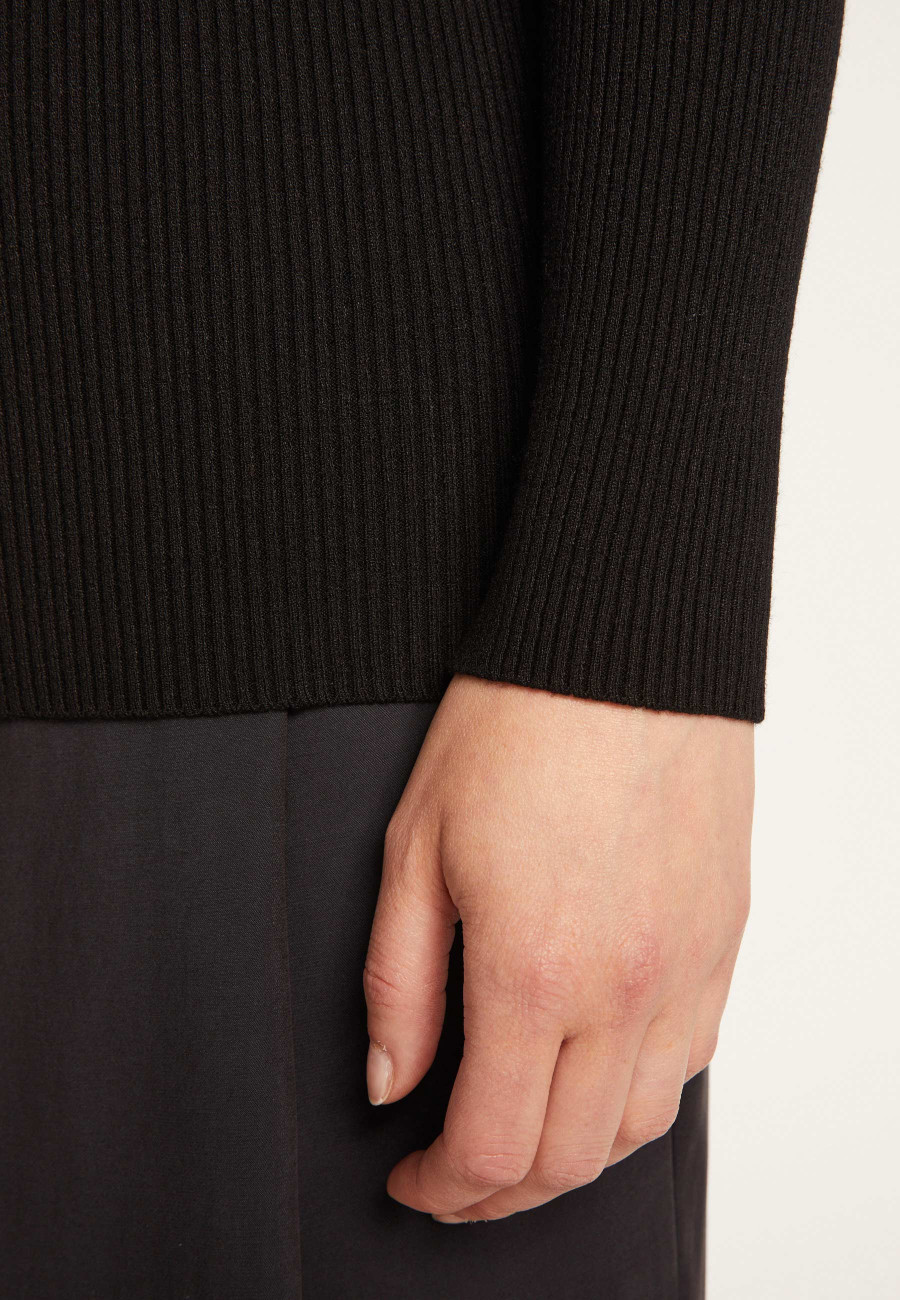 Suéter de gola alta com mistura de lã - Reagan