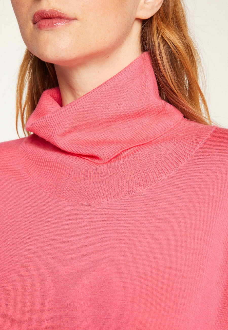 Suéter de gola alta em lã merino - Alisa