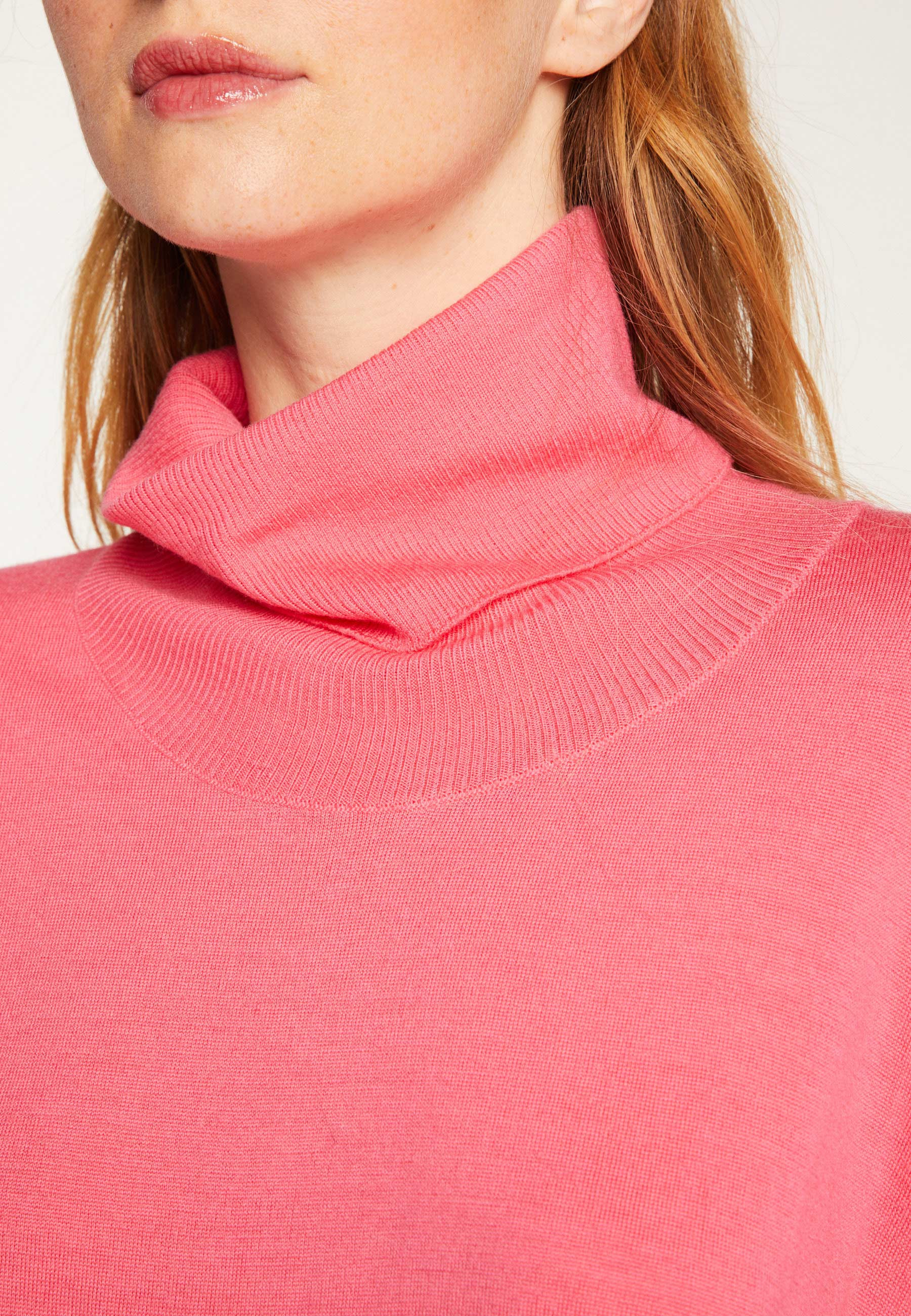 Pull col roulé en laine mérinos - Alisa