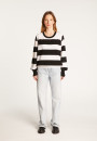 Striped cashmere sweater - Rosie