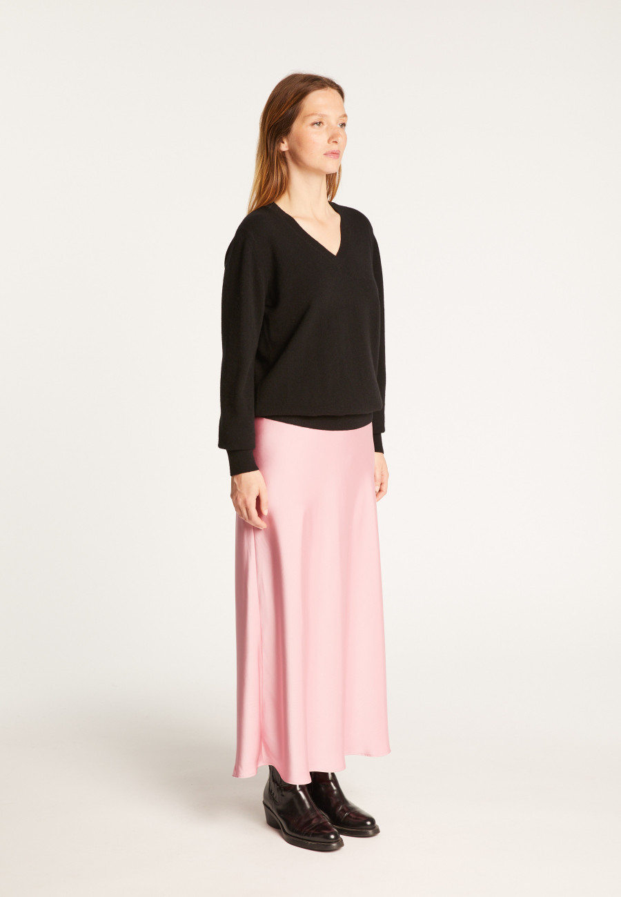 Suéter de cashmere com decote em V - Abel