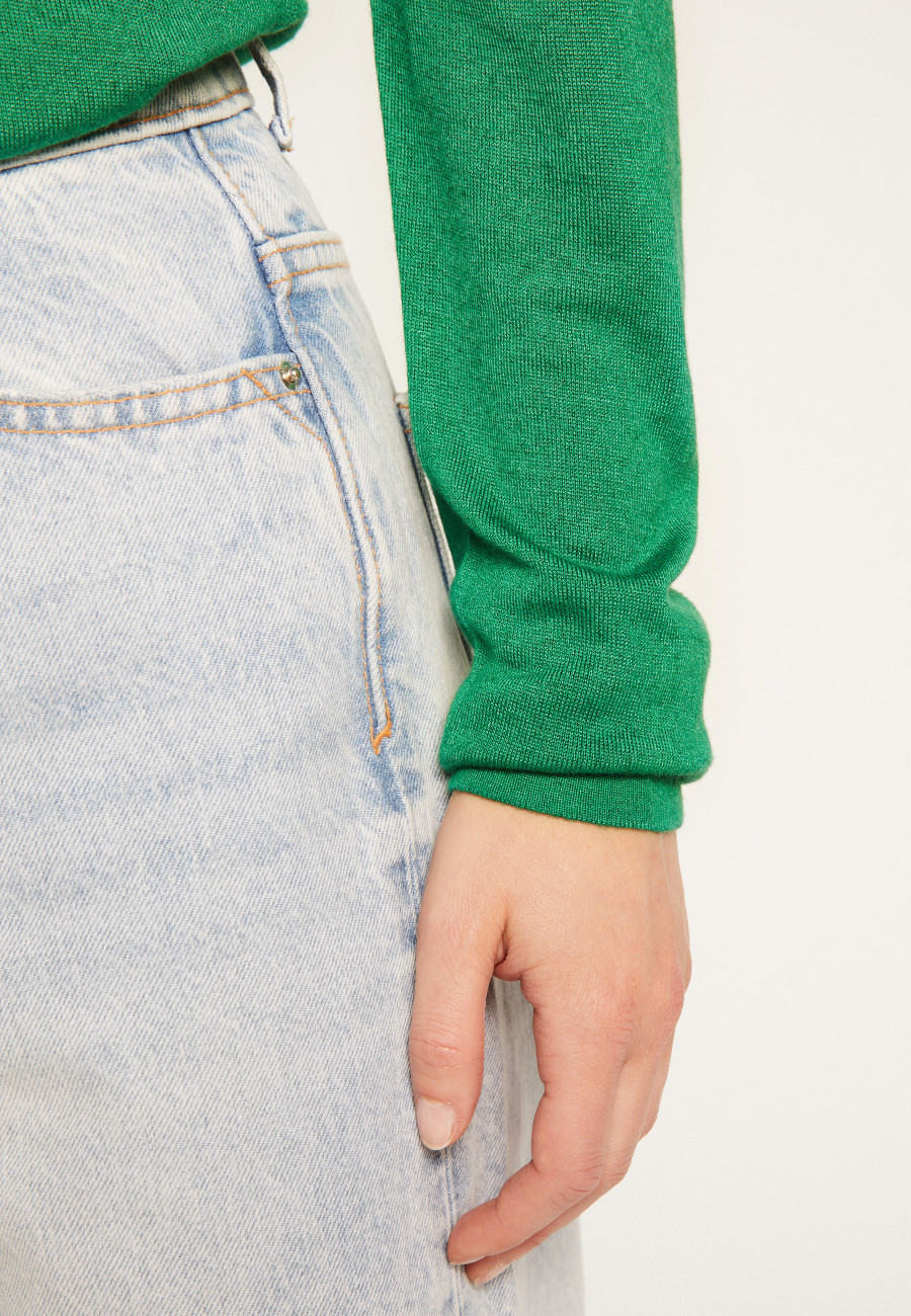 Camiseta de fibra de caxemira e bambu - Aesha