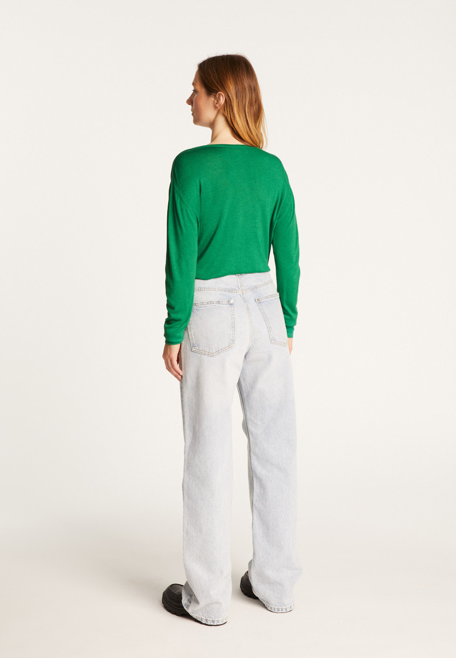 Camiseta de fibra de caxemira e bambu - Aesha