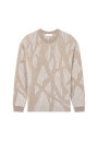 Wool and cashmere crewneck sweater - Tanguy