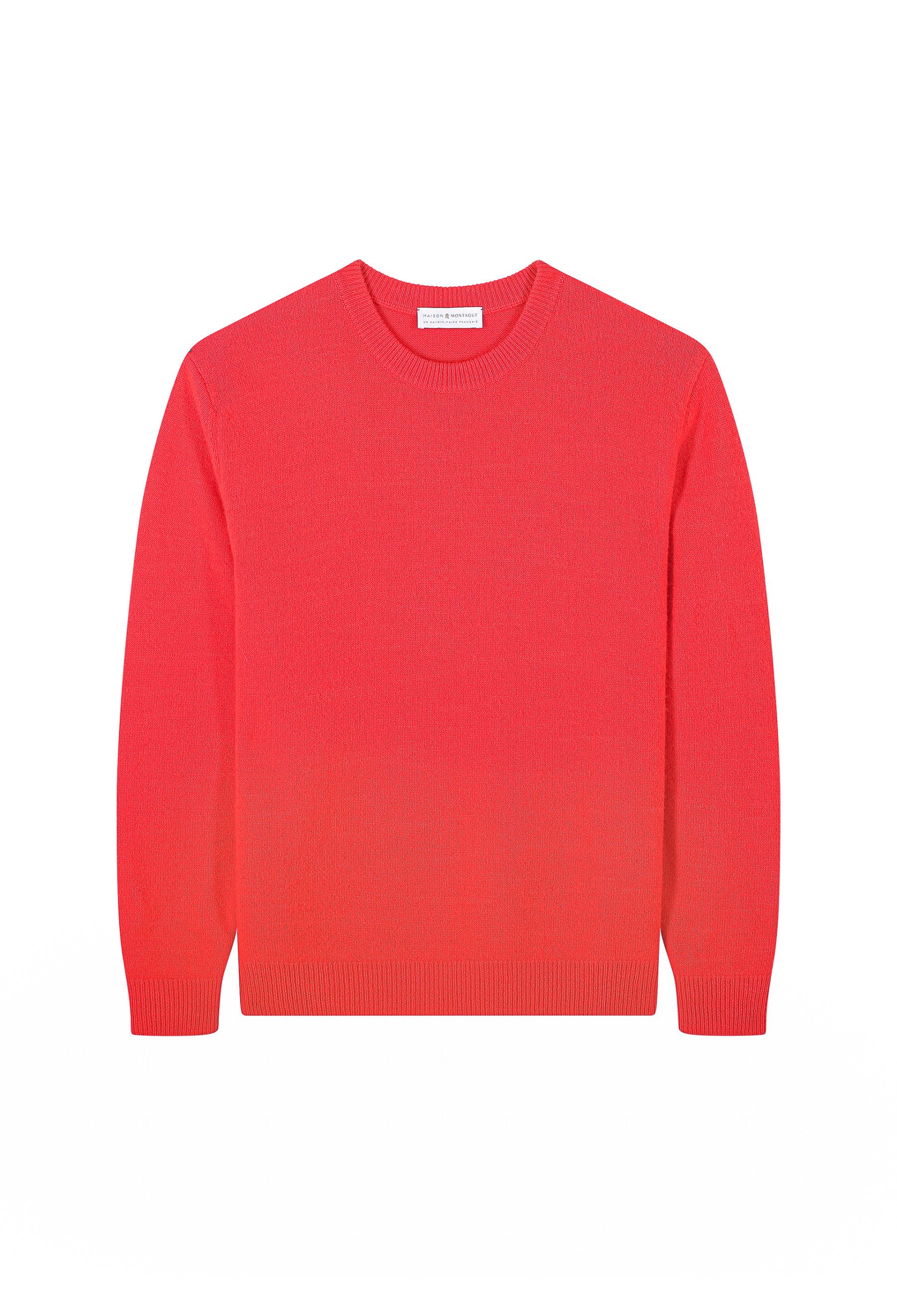 Pull col rond en laine mérinos  - Thomas