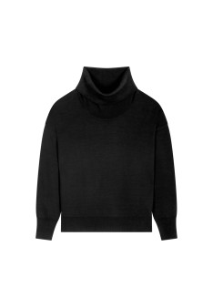 Turtleneck sweater in merino wool - Alisa