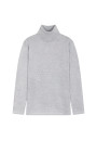 Turtleneck T-shirt in bamboo cashmere lurex fiber - Aéris Lux