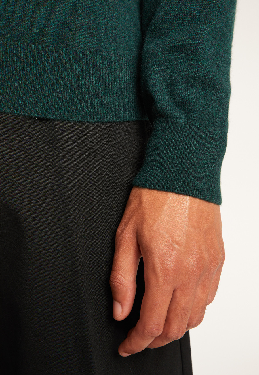 Cashmere V-Neck Sweater - Evann