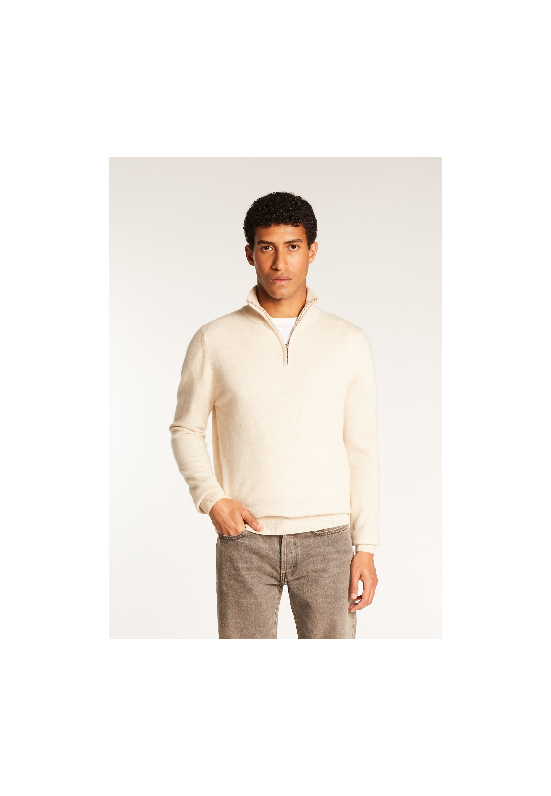 Pull camionneur en cachemire - Emile