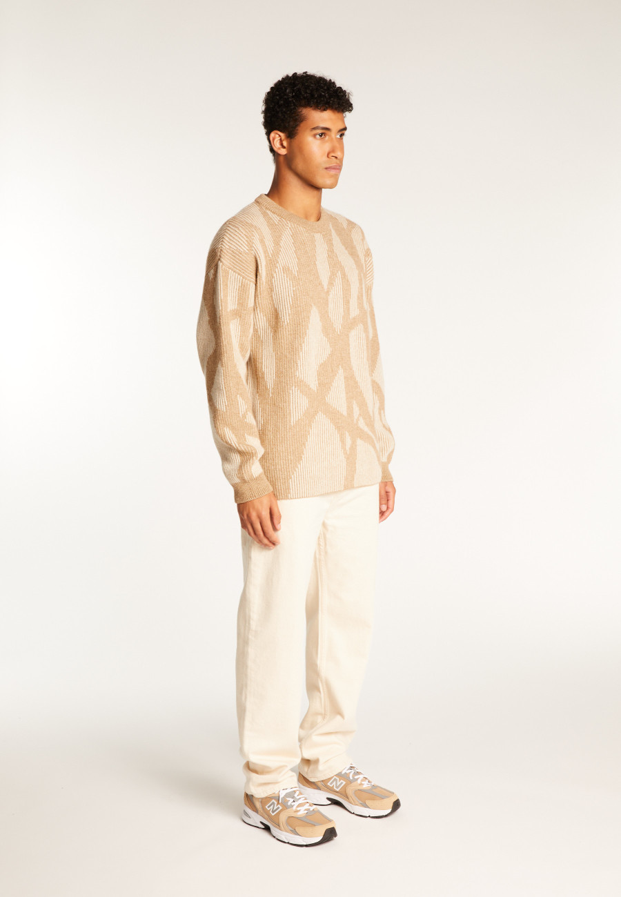 Suéter de malha de lã e caxemira - Tanguy