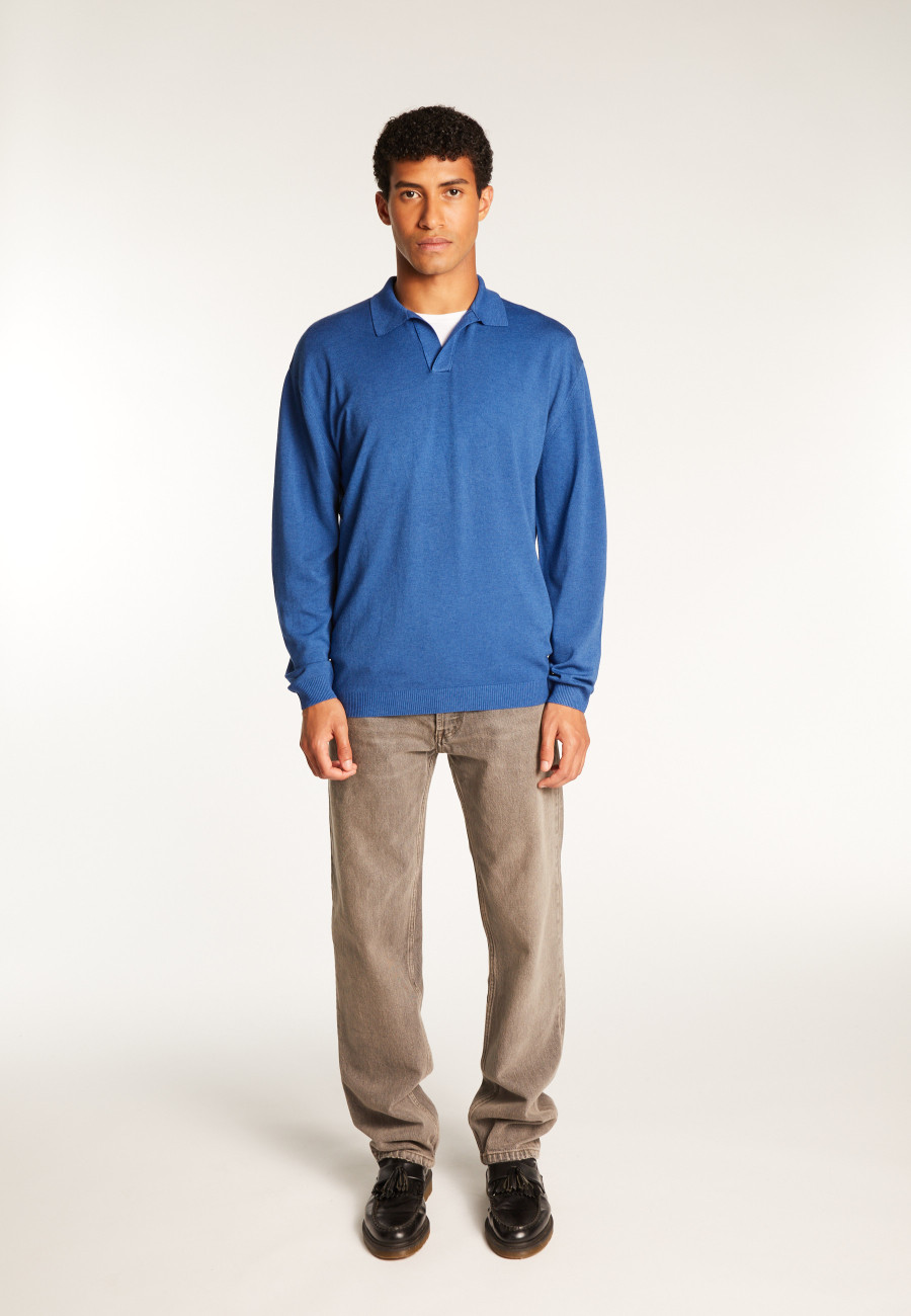 Technical wool polo shirt - Thibaud