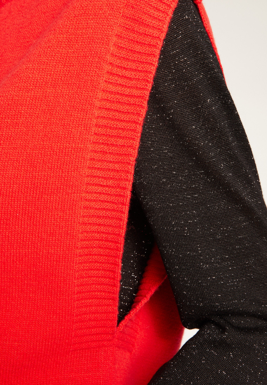 Suéter de lã sem mangas - Vero