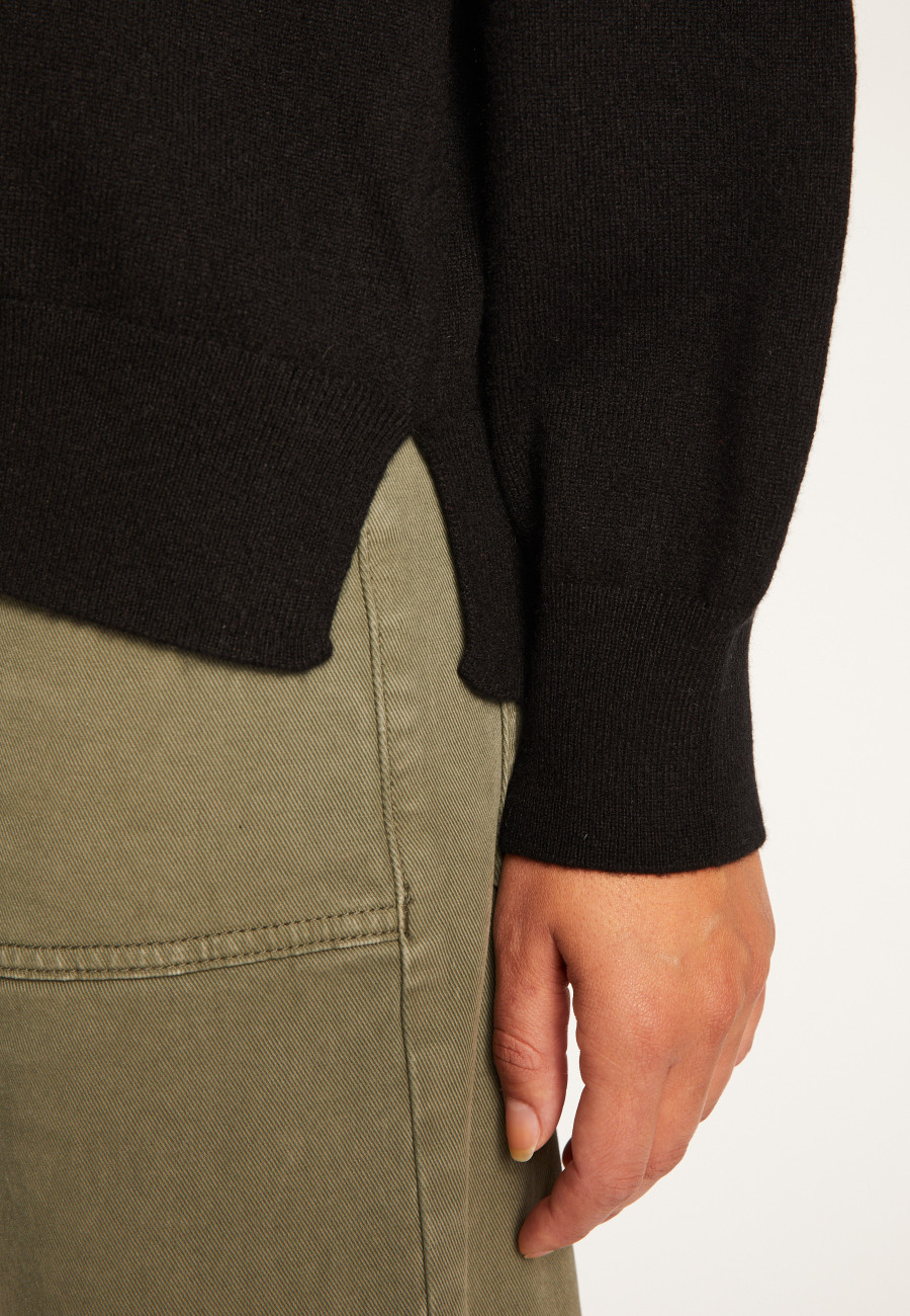 Suéter de cashmere com gola alta - Athena