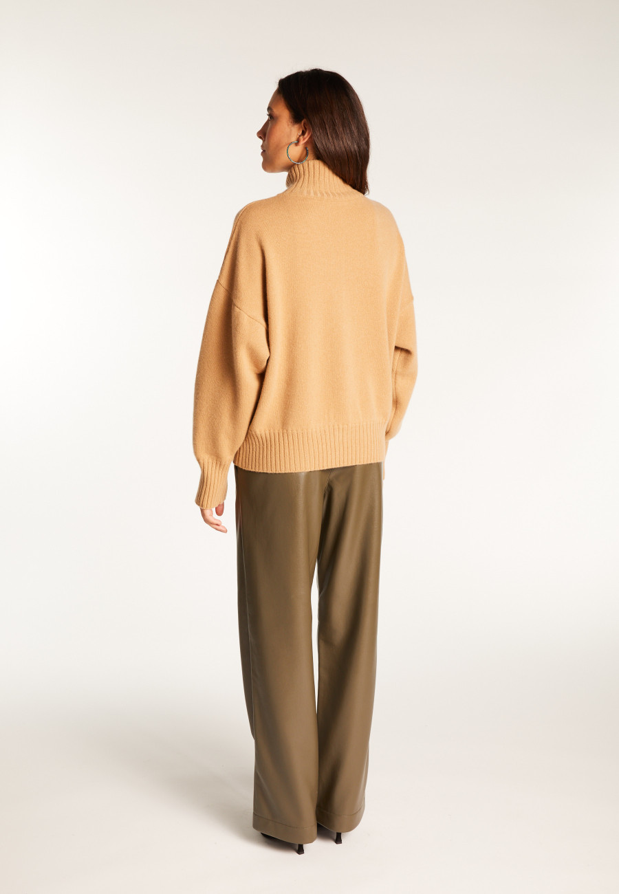 Cardigan de cashmere com zíper - Agnes Duo