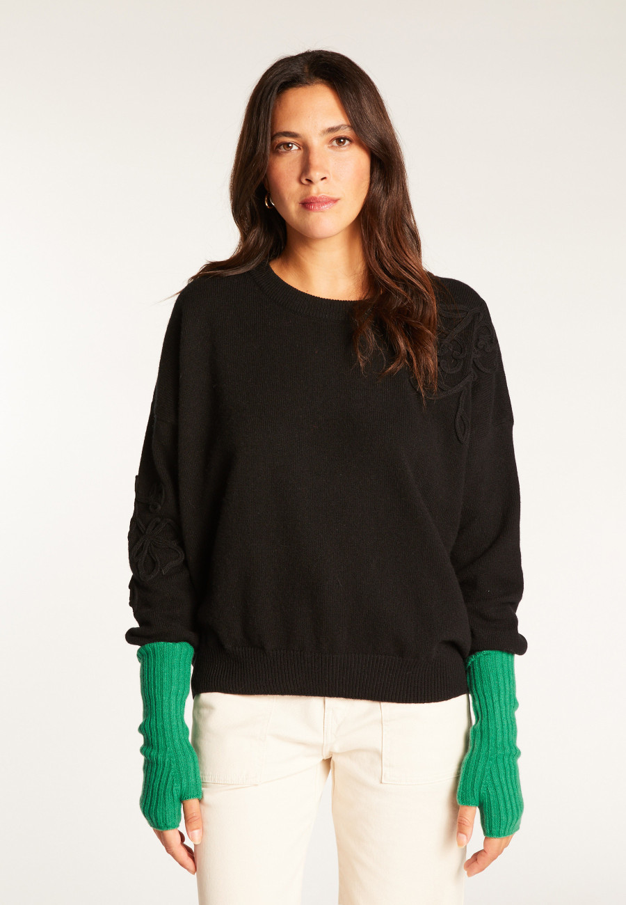 Luvas de cashmere unissex - Lena